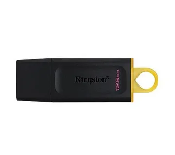 KINGSTON 128GB USB3.2 Gen1 DT Bk+Yellow - Umag