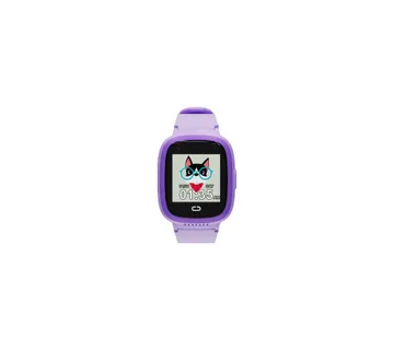 CANYON kids watch Sunny KW-48 Video 4G GPS Games&amp;Music Violet - Umag