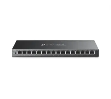 TP-Link 16-port Gigabit PoE+ preklopnik (Switch), 16×G-LAN PoE+, 802.3af/at (120W) - Umag