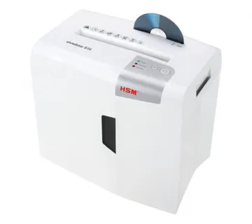 HSM shredstar S10 uništavač dokumenata + CD medija, trakasti rez, 6mm, razina sigurnosti E-2/O-1/P-2/T-1, kapacitet 18l - Umag