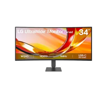 LG 34U640B 34'' WQHD, 144 Hz, 2xHDMI,DP,HAS,USB-C - Umag