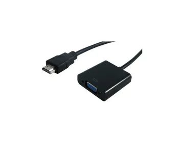 STANDARD adapter/kabel HDMI - VGA, M/F, 0.15m - Umag
