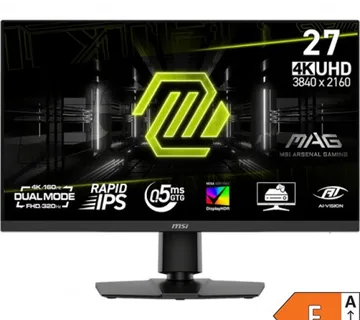 Monitor MSI MAG 272URDF E16 / 27" / UHD / Rapid IPS / 160Hz / 0.5ms (GtG) / black - adjustable stand - Umag