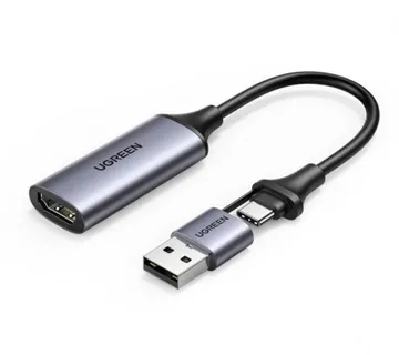 UGREEN adapter USB-C/A na HDMI Video capture card - Umag