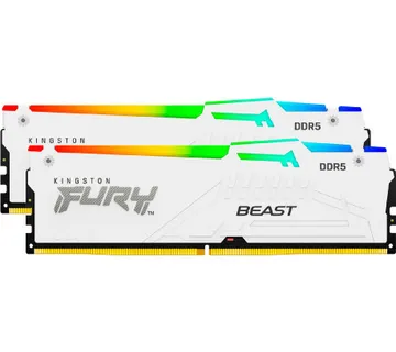 Kingston FURY Beast White RGB Expo 64GB (2x32GB) DDR5 6000 MHz - Umag