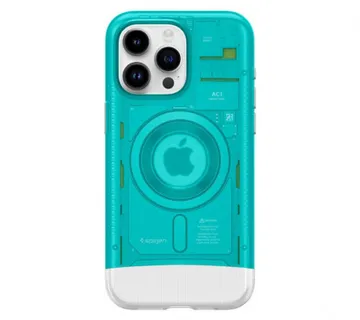 Spigen Classic C1 MagSafe, bondi blue - iPhone 15 Pro (ACS06743) - Umag