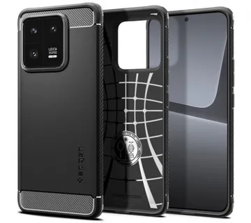 Spigen Rugged Armor, zaštitna maska za telefon, crna - Xiaomi 13 Pro (ACS05325) - Umag