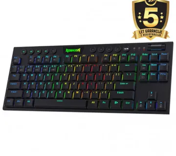 KEYBOARD - REDRAGON HORUS TKL PRO K621RGB-PRO WIRED &amp; 2.4G &amp; BT RED SWITCH - Umag