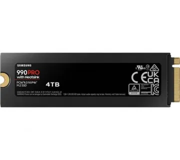SSD 4TB Samsung 990 PRO M.2 NVMe + HS MZ-V9P4T0CW - Umag