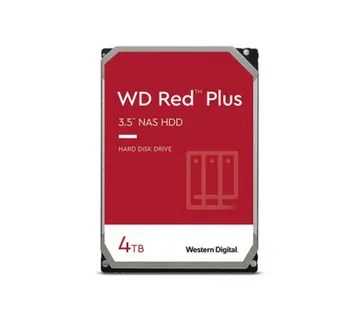 WD Red Plus 4TB SATA 6Gb/s 3.5inch HDD - Umag