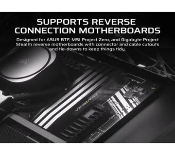 Kućište Corsair Frame 4000D RS BlackMid-Tower, 3x RS120 performance ventilatora - Umag