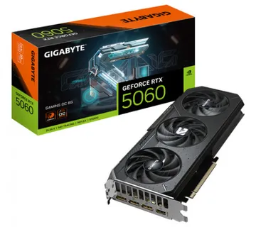 GIGABYTE GeForce RTX 5060 GAMING OC 8G NVIDIA 8 GB GDDR7 - Umag