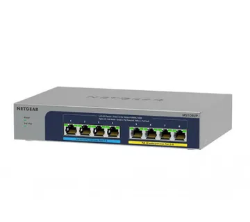 NETGEAR MS108UP Neupravljano 2.5G Ethernet (100/1000/2500) Podrška za napajanje putem Etherneta (PoE) - Umag