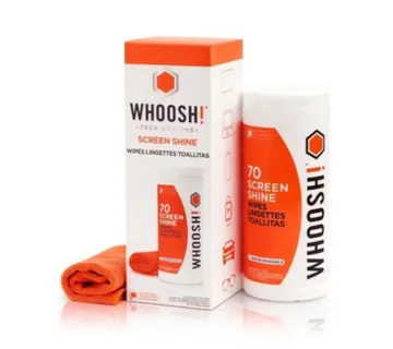 WHOOSH! Screen Shine Wipes 70 canister - Umag