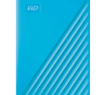 WD My Passport 4TB portable HDD Blue - Umag