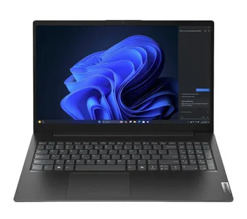 Lenovo Laptop V15 QWERTY 5te Gen. 15.6 i3-1315U 8GB RAM 512GB SSD - Black - cover