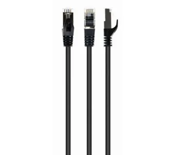 Gembird S FTP Cat.6A LSZH patch cord, black, 0,5 m - Umag