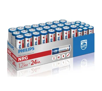 Philips baterije 24xAA+12xAAA, 36 komada - Umag