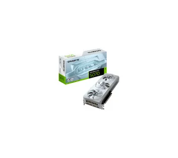 GIGABYTE Video Card NVIDIA GeForce RTX 5070 EAGLE OC ICE SFF 12G (12GB GDDR7/192bit, PCI-E 5.0, Reco - cover