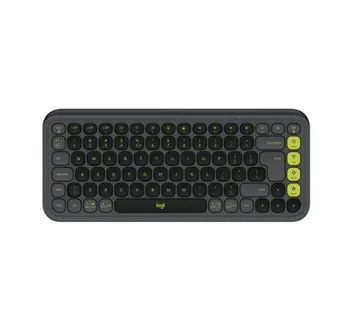 Tipkovnica Logitech Pop Icon Keys, Bluetooth, grafitna, SLO g. - Umag