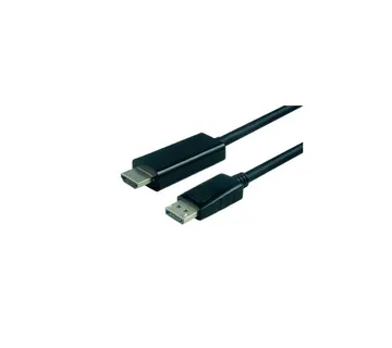 Roline VALUE DisplayPort kabel v1.2, DP - UHDTV, M/M, 1.0m, crni - Umag