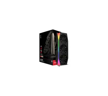 XFX Mercury AMD Radeon RX 9070XT OC Gaming Edition with RGB 16GB GDDR6, HDMI 3xDP - cover