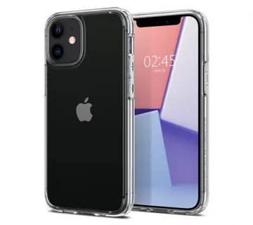 Spigen Ultra Hybrid, zaštitna maska za telefon, prozirna - iPhone 12 mini - Umag