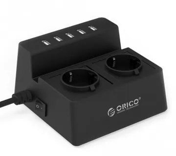 Strujna letva 2x 230V, 5x USB, 15.000 A - Umag