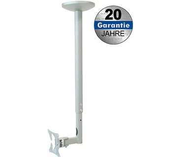 Transmedia Height-adjustable suspension bracket for LCD 25-76cm, Silver - Umag
