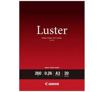 Canon Photo Luster Paper LU101 - A3- 20L - Umag