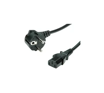 Roline naponski kabel, ravni IEC320 C13, 3.0m, crni - Umag