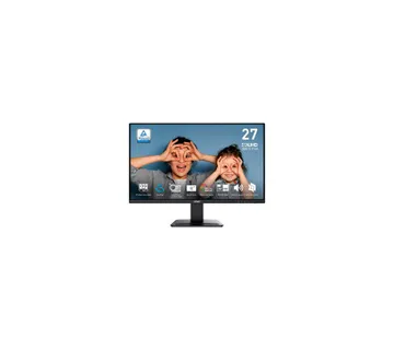 MSI PRO MP273U, IPS, 27'', 3840 x 2160 (UHD), 60Hz, 4ms (GTG), 16:9, Anti-glare, 2x HDMI 2.0b (4K, 6 - Umag