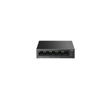 TP-Link LS105GP 5-Port Gigabit Desktop Switch with 4-Port PoE+, 4x Gigabit PoE+ Ports, 1x Gigabit N - Umag