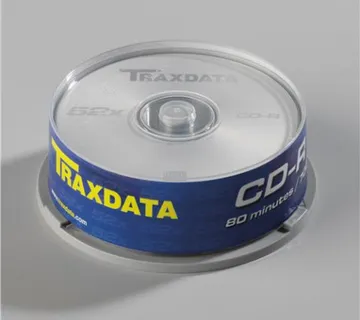 Traxdata Optički Cd-R Medij Cake 25 - Umag