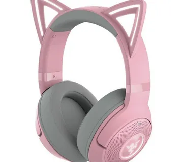 Razer Kraken Kitty V2 BT - Quartz Edition - Wireless Bluetooth RGB Headset - Umag
