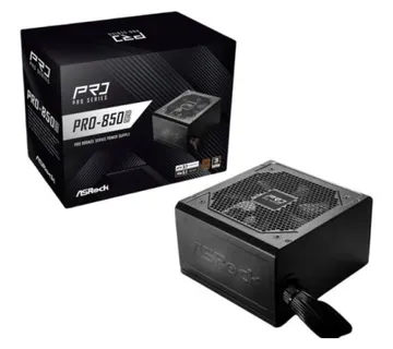ASRock PSU PRO Series PRO-850B, 850W, 80 Bronze - Umag