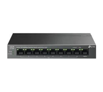 TP-Link 9-Port 10 100Mbps Desktop Switch with 8-Port PoE - Umag