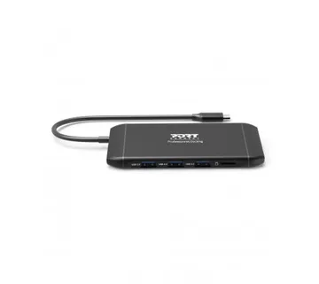 Port docking travel USB-C,1x4K ili 2xFHD, do 100W - Umag