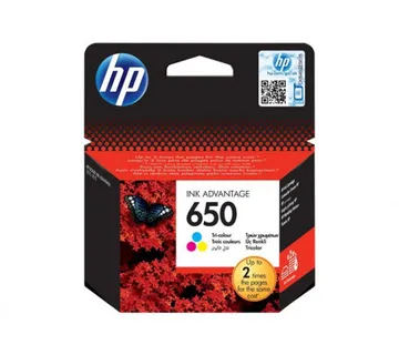 HP 650 Tri-color Ink Cartridge - Umag