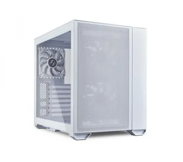 Lian Li O11 Air Mini, ATX, Midi-Tower, tempered glass, White - Umag