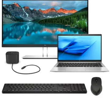 (refurbished) HP EliteBook 840 G7 + HP E24i G4 24'' monitor + ThunderBolt Dock + HP bluetooth miš + tipkovnica - Umag