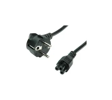 Roline VALUE naponski kabel 3-polni, ravni Compaq IEC320 C5, 1.8m, crni - Umag
