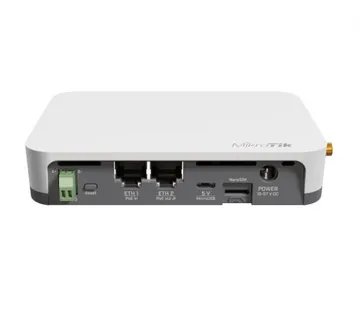 Mikrotik KNOT LR8 kit - IoT Gateway, 650MHz CPU, 64MB RAM, 2×10/100Mbps (PoE-in/PoE-out) 2.4Ghz 802.11b/g/n Dual Chain, R11e- - Umag