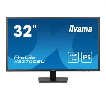 IIYAMA 32" X3270QSU-B1 WQHD (2560x1440) IPS, 100Hz, 16:9, 3ms, 250 cd/m2, 1200:1, 1xHDMI/DP, 3xUSB-A, zvučnici, crni - Umag