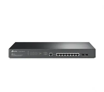 TP-Link Omada JetStream 8-port 2.5Gbit L2+ upravljiv PoE+ preklopnik (Switch), 8×2.5G RJ45 PoE+, 2×10G SFP+, RJ45/Micro-USB C - Umag