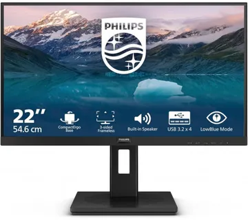 Philips 222S9JML 21,5", VGA, HDMI, DP, zvuč., USB - Umag