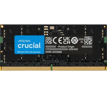 Crucial 16 GB DDR5 5600 SODIMM CL46 - Umag