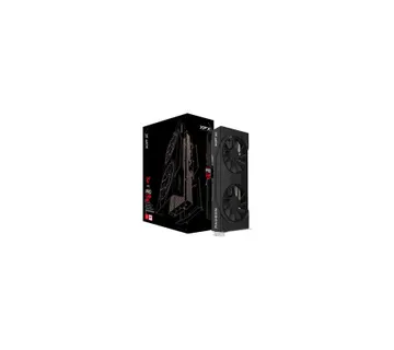 XFX SWIFT AMD Radeon RX 9060 Gaming Edition with 8GB GDDR6 HDMI 2xDP, AMD RDNA 4, black box, SI ONLY - Umag