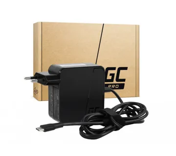 Green Cell (AD134PV2) USB-C 65W punjač sa USB-C kabelom za Apple MacBook Pro 13, Asus ZenBook, HP Spectre, Lenovo ThinkPad - Umag