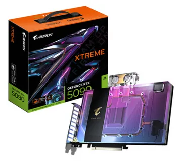 GIGABYTE AORUS GeForce RTX 5090 XTREME WATERFORCE WB 32G NVIDIA 32 GB GDDR7 - Umag